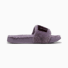 Изображение Puma Шлепанцы Leadcat 2.0 Fuzz Slides Women #7: Pale Plum-Midnight Plum