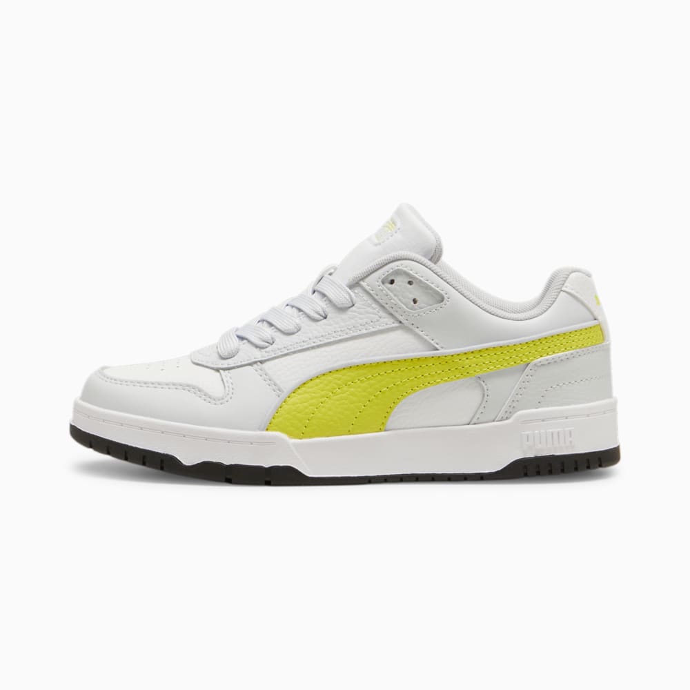 Зображення Puma Кеди RBD Game Low Sneakers Youth #1: Silver Mist-Lime Sheen-PUMA Black