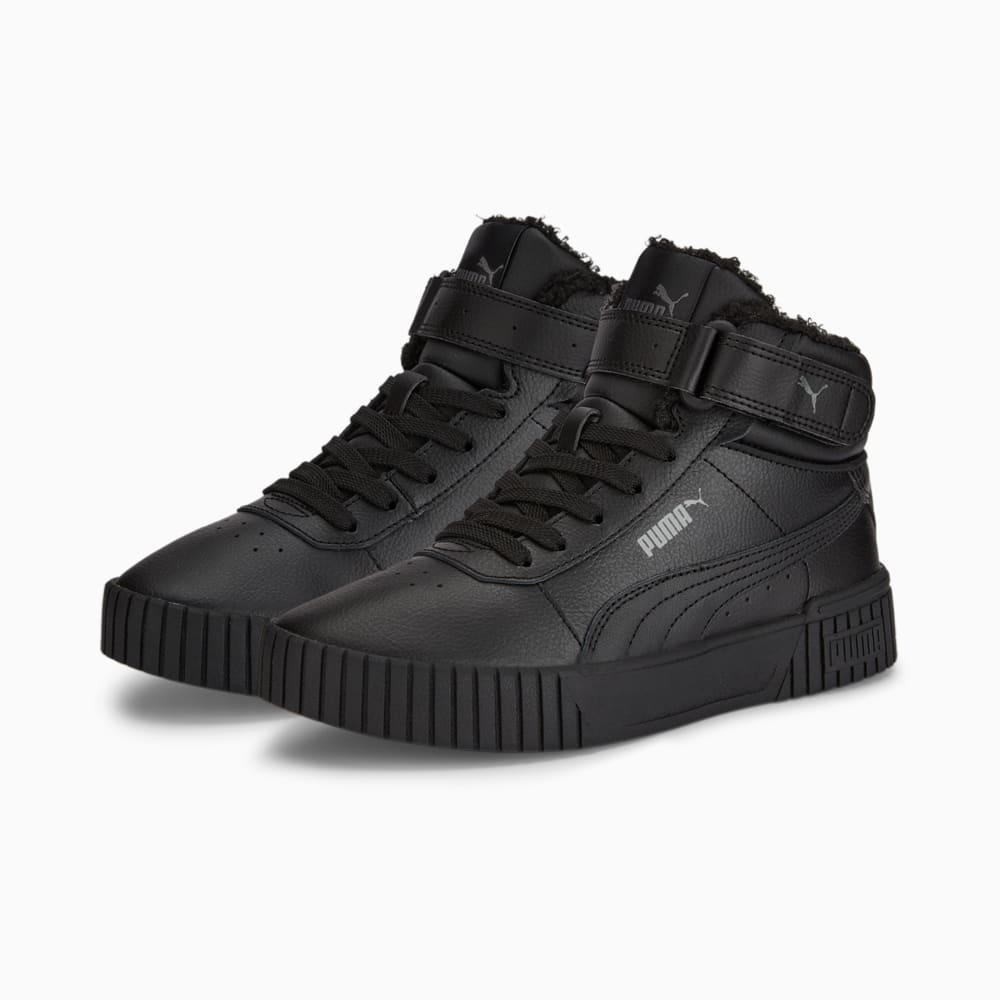 Зображення Puma Кросівки Carina 2.0 Mid Winter Sneakers Youth #2: Puma Black-Puma Black-Dark Shadow