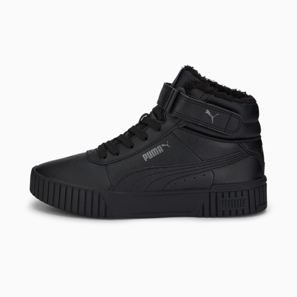 Зображення Puma Кросівки Carina 2.0 Mid Winter Sneakers Youth #1: Puma Black-Puma Black-Dark Shadow