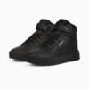 Изображение Puma Детские кроссовки Carina 2.0 Mid Winter Sneakers Kids #2: Puma Black-Puma Black-Dark Shadow