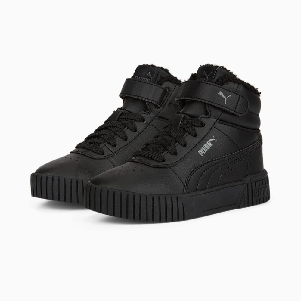 Зображення Puma Дитячі кросівки Carina 2.0 Mid Winter Sneakers Kids #2: Puma Black-Puma Black-Dark Shadow