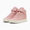 Изображение Puma Детские кроссовки Carina 2.0 Mid Winter Sneakers Kids #2: Future Pink-PUMA Silver-Alpine Snow