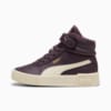 Изображение Puma Детские кроссовки Carina 2.0 Mid Winter Sneakers Kids #1: Midnight Plum-Alpine Snow-PUMA Gold