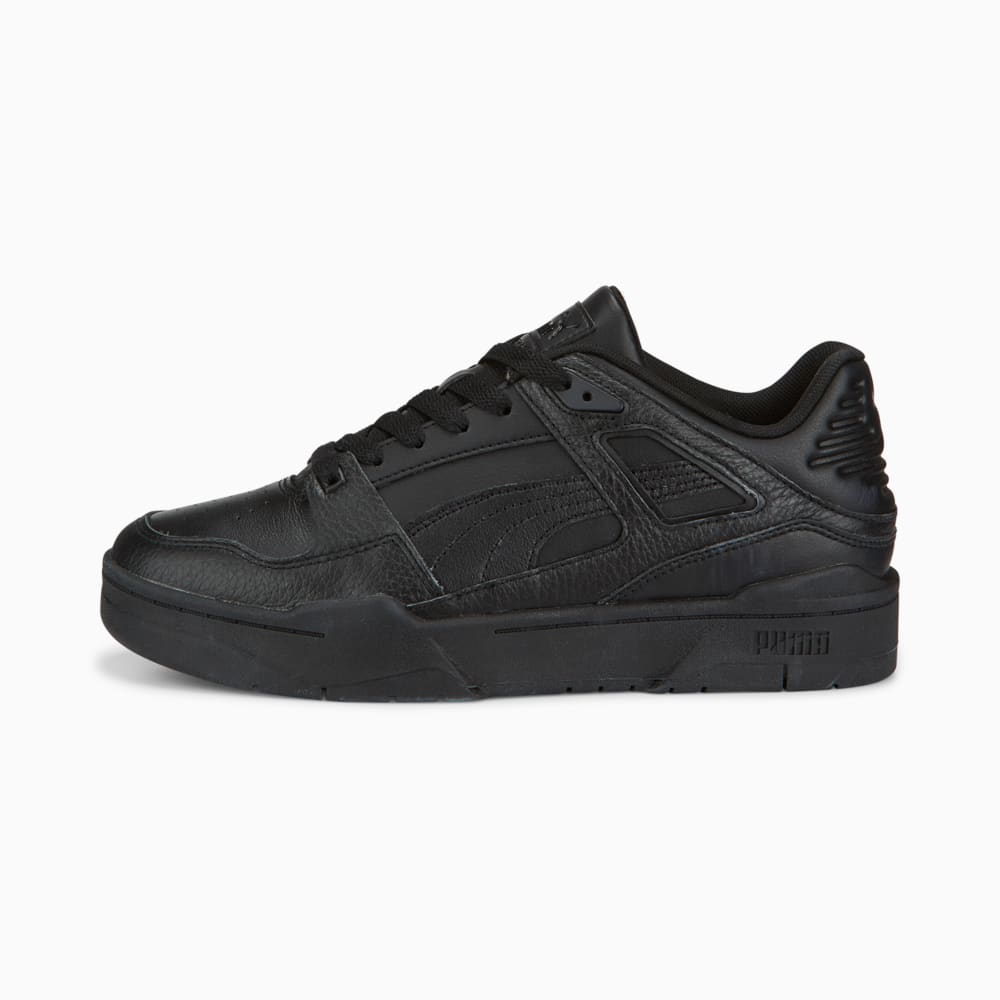 Изображение Puma Кеды Slipstream Leather Sneakers #1: Puma Black-Puma Black