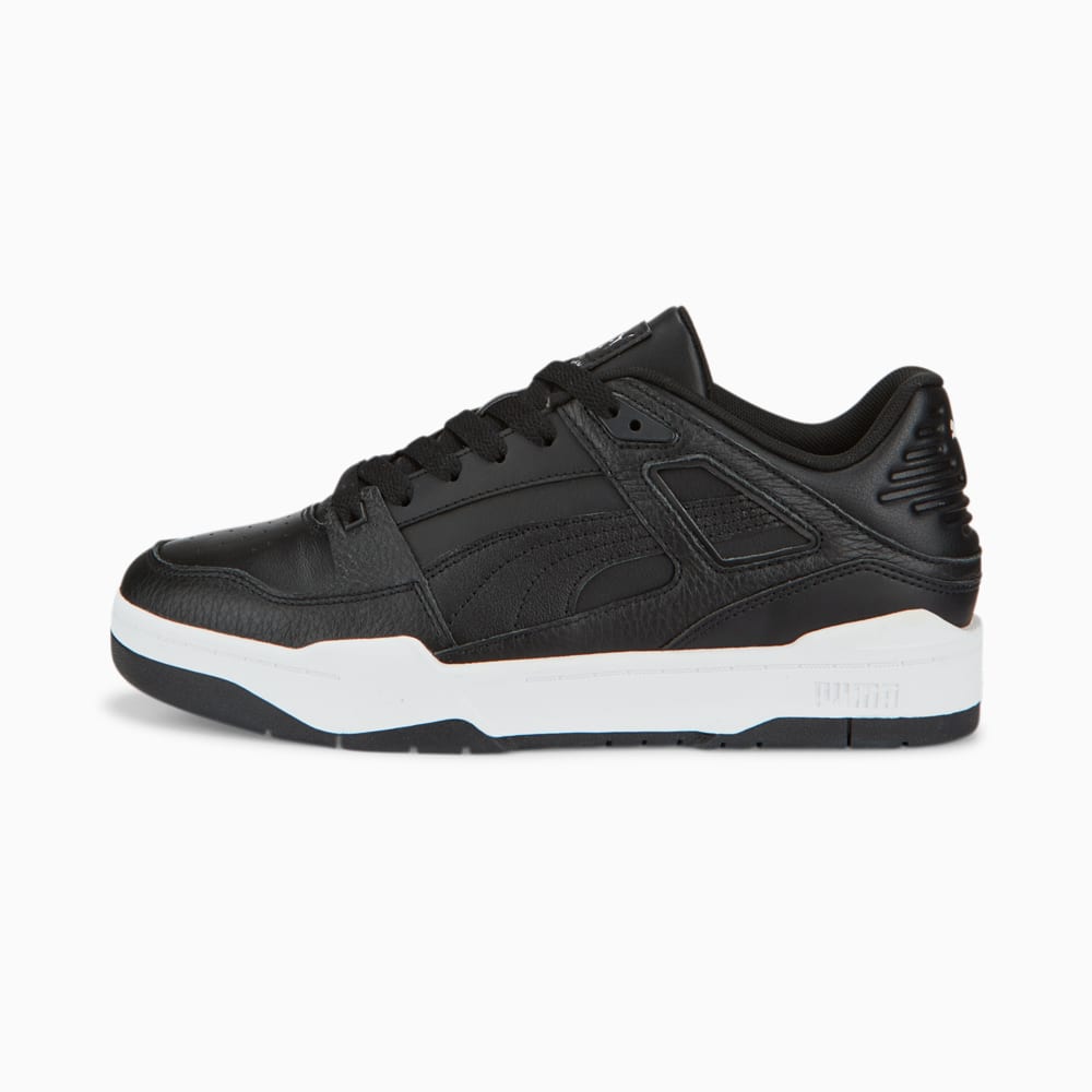 Puma black leather clearance sneakers