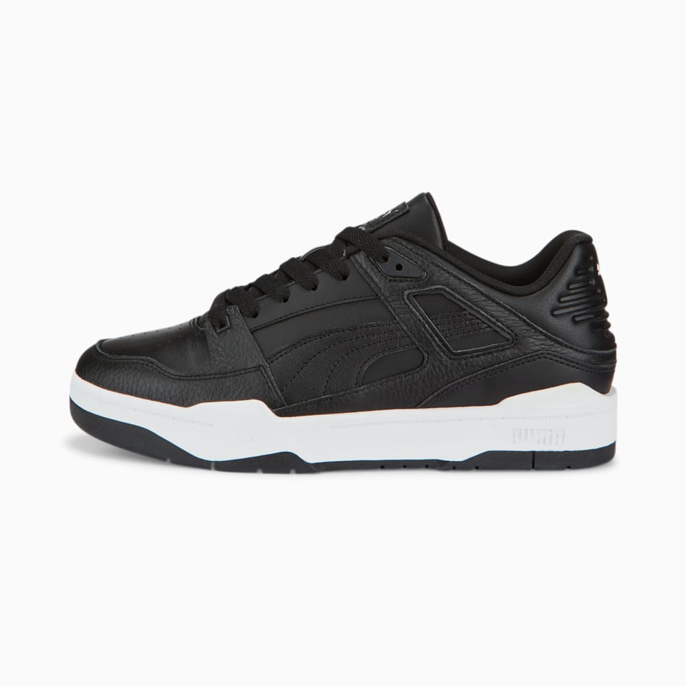 Изображение Puma Кеды Slipstream Leather Sneakers #1: Puma Black-Puma White