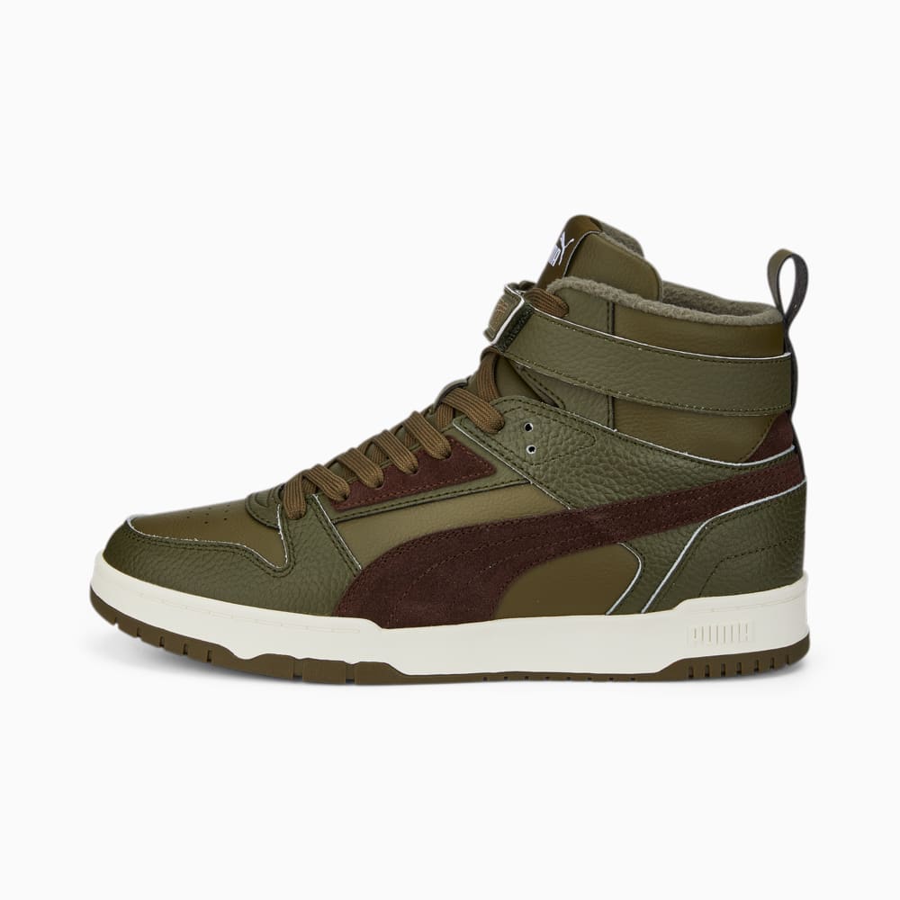 Зображення Puma Кросівки RBD Game Winter Sneakers #1: Deep Olive-Dark Chocolate-Puma Team Gold