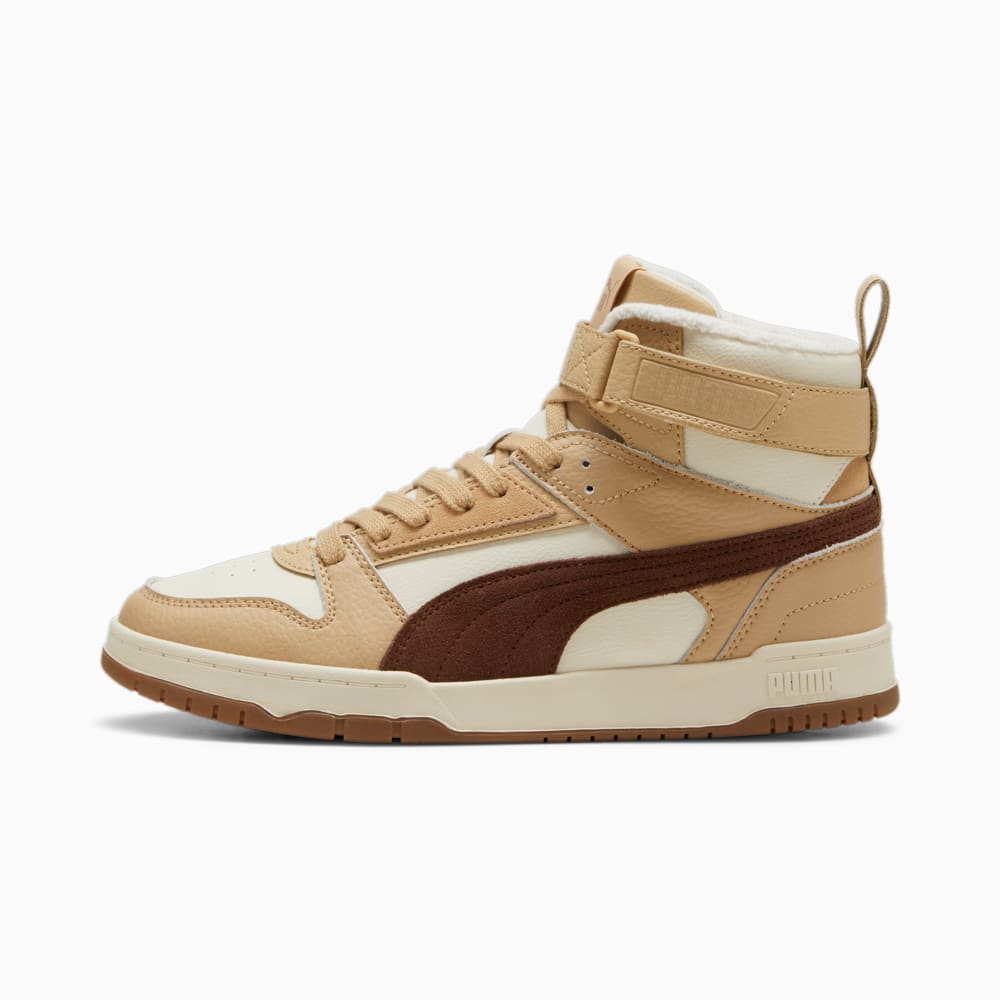 Зображення Puma Кросівки RBD Game Winter Sneakers #1: Alpine Snow-Haute Coffee-Puma Team Gold