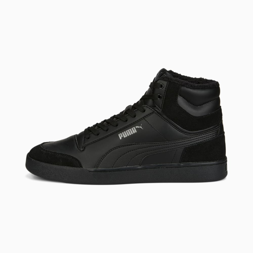 Зображення Puma Кросівки Shuffle Mid Fur Sneakers #1: Puma Black-Puma Black-Steel Gray