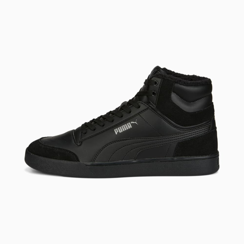 Shuffle Mid Fur Sneakers
