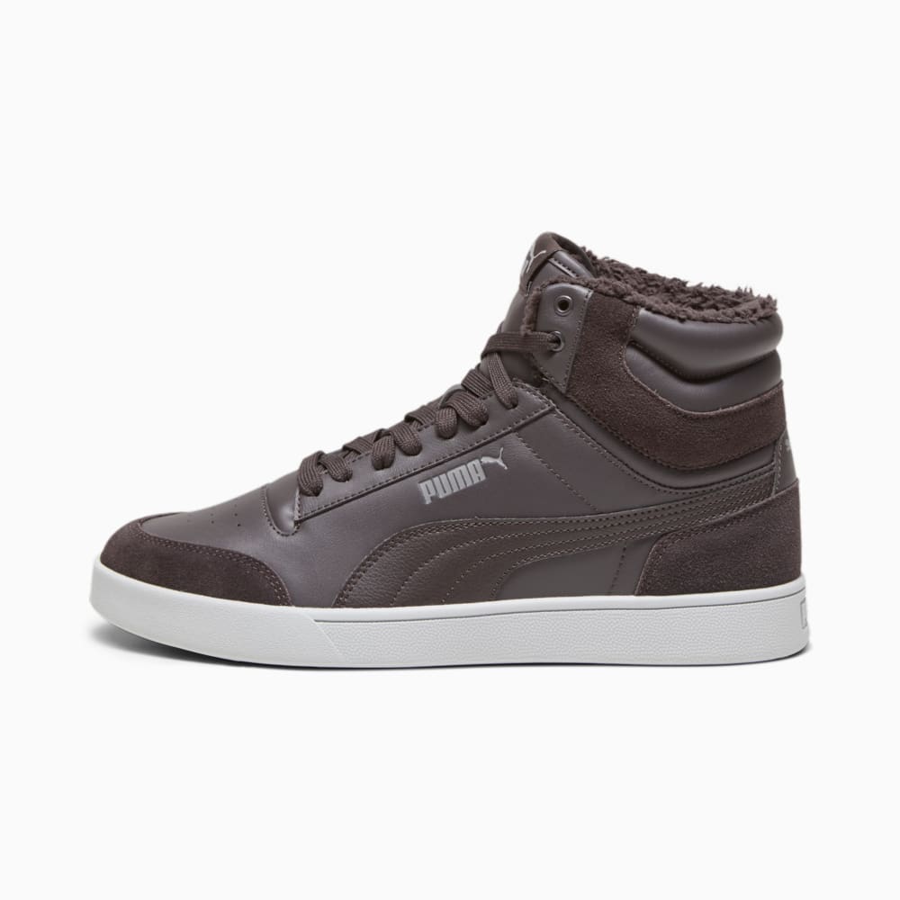 Shuffle Mid Fur Sneakers