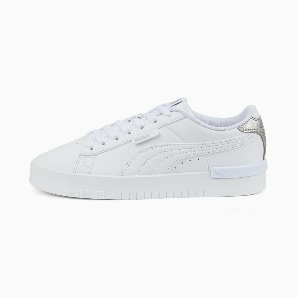 Изображение Puma Кеды Jada Distressed Sneakers Women #1: Puma White-Puma Silver