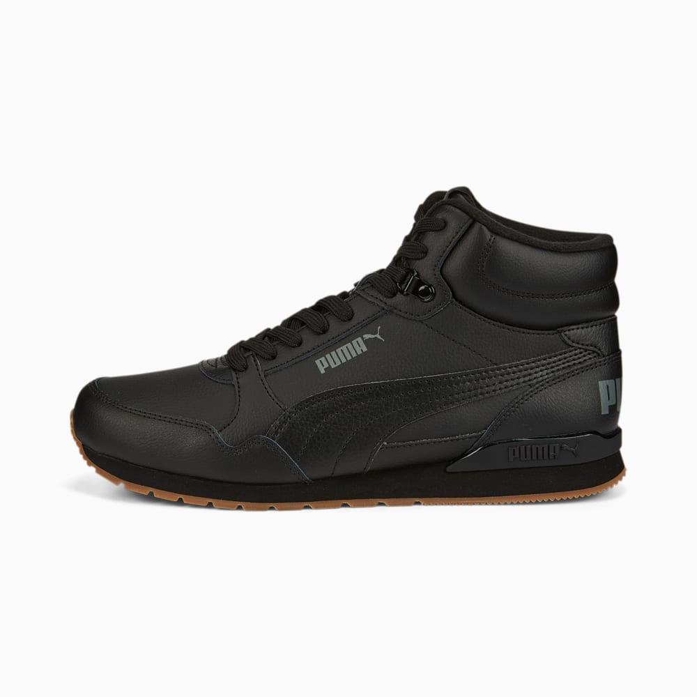 Изображение Puma Кроссовки ST Runner V3 Mid L Sneakers #1: Puma Black-Puma Black-Gum