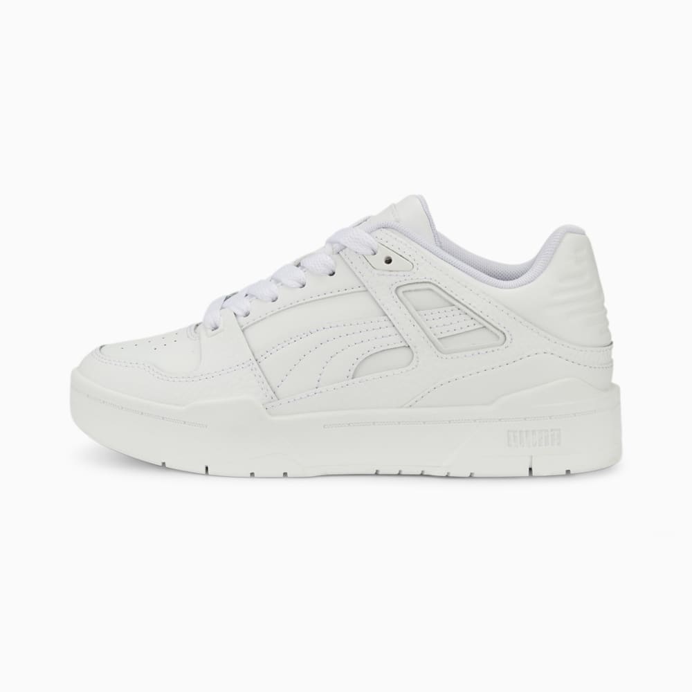 Зображення Puma Кеди Slipstream Leather Sneakers Youth #1: Puma White-Puma White