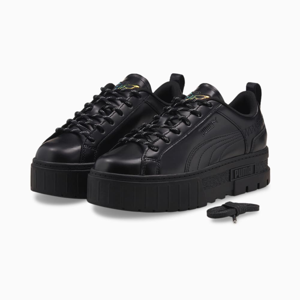 Зображення Puma Кросівки PUMA x DUA LIPA Mayze Flutur Women’s Trainers #2: Puma Black