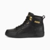 Изображение Puma Детские кроссовки Rebound Rugged Sneakers Youth #1: Puma Black-Puma Black-Puma Team Gold