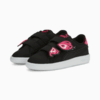 Изображение Puma Детские кроссовки Smash v2 Butterfly AC Sneakers Babies #2: PUMA Black-Glowing Pink-PUMA Silver