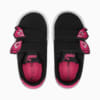 Изображение Puma Детские кроссовки Smash v2 Butterfly AC Sneakers Babies #6: PUMA Black-Glowing Pink-PUMA Silver