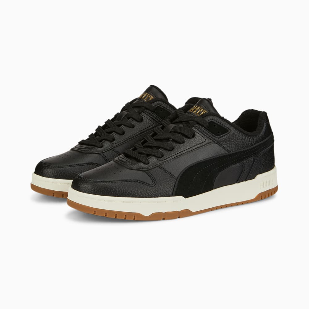 Зображення Puma Кросівки RBD Game Tape Low Winter Sneakers #2: Puma Black-Puma Black-Puma Team Gold