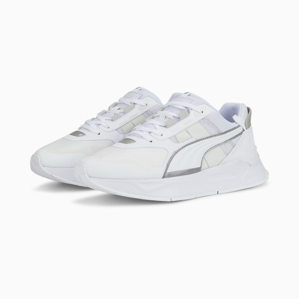 Изображение Puma Кроссовки Mirage Sport Tech Reflective Sneakers #2: Puma White-Puma Silver