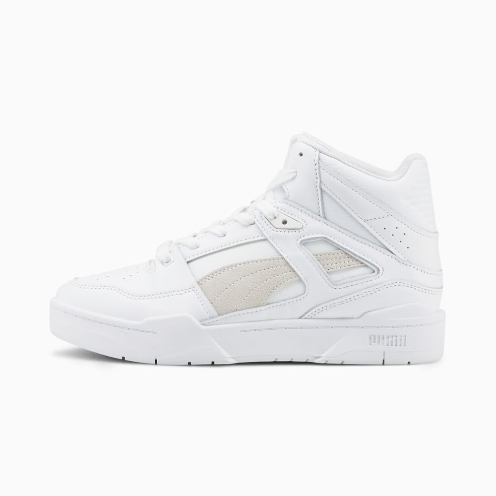 Изображение Puma Кроссовки Slipstream Hi Leather Sneakers #1: Puma White-Puma White