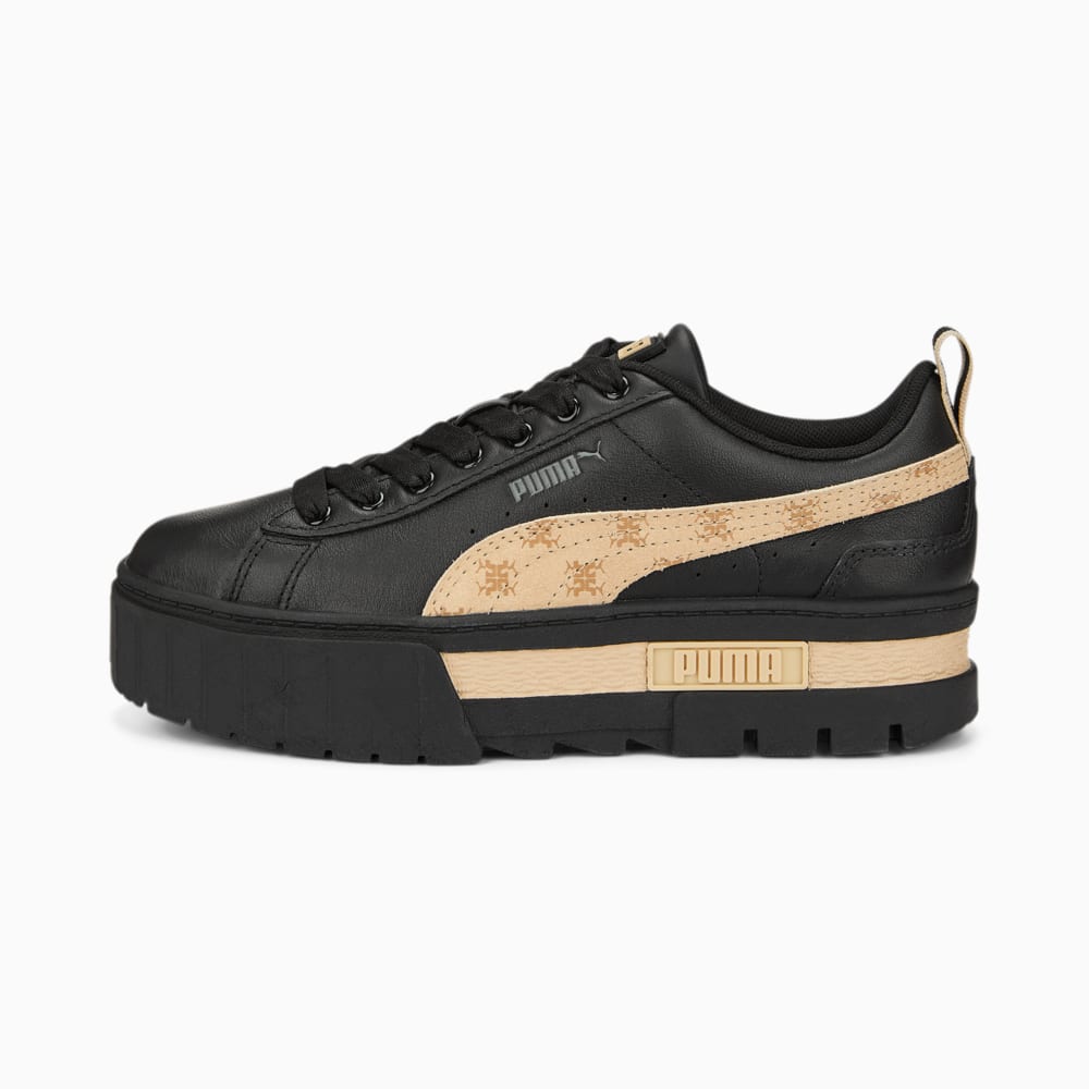 Изображение Puma Кроссовки Mayze Trend 7etter Sneakers Women #1: Puma Black