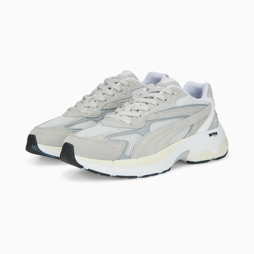 Grey puma tennis shoes 2025