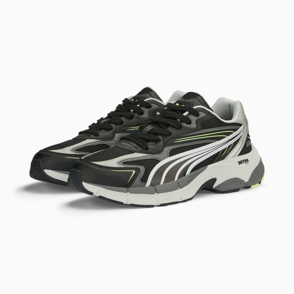 Зображення Puma Кросівки Teveris NITRO Noughties Sneakers #2: PUMA Black-Fast Yellow