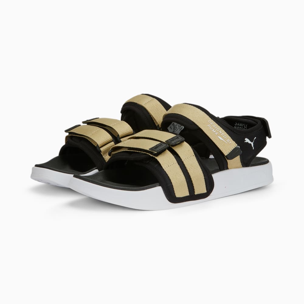 Leadcat City Sandals PUMA Black PUMA White Toasted Almond Puma 389079 04