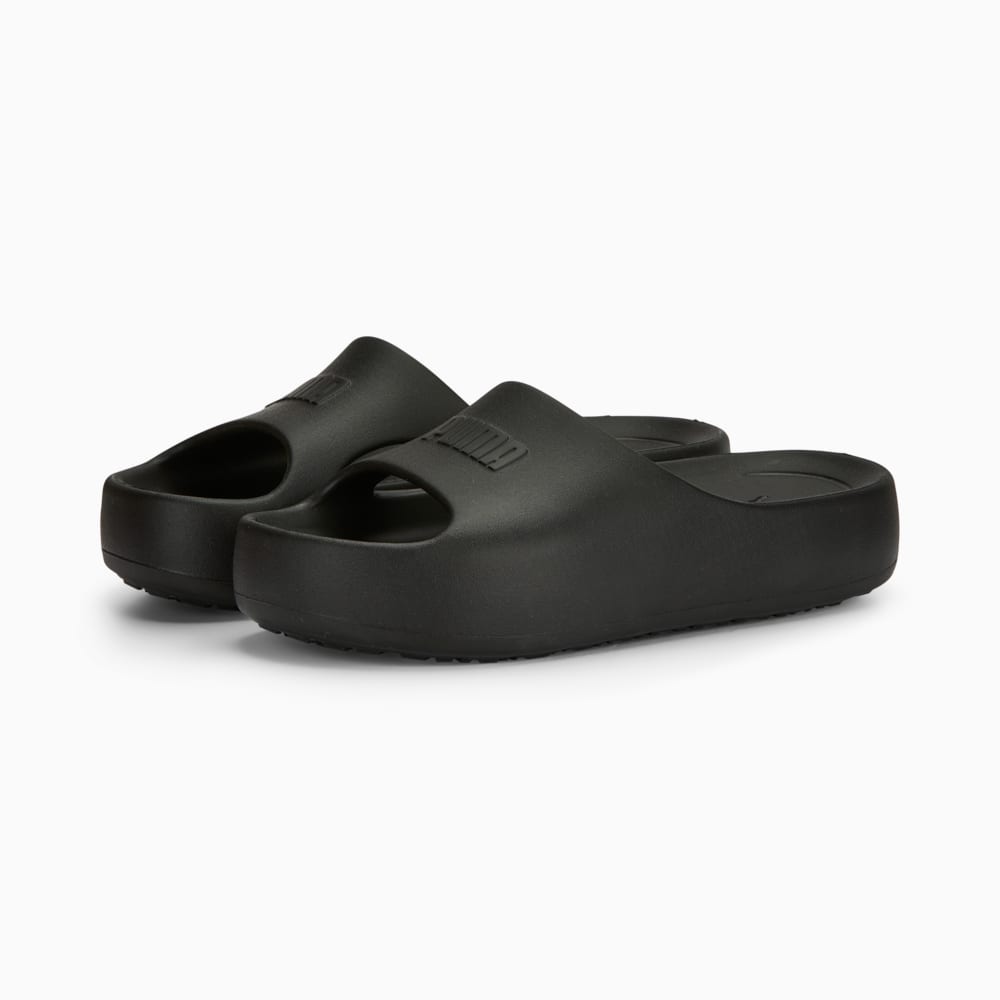 Изображение Puma Шлепанцы Shibusa Slides Women #2: Puma Black-Puma Black