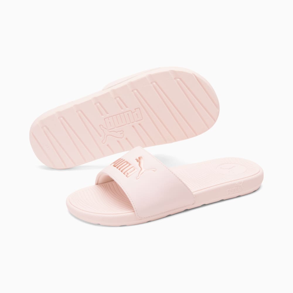Изображение Puma Шлепанцы Cool Cat 2.0 Slides Women #2: Cloud Pink-Rose Gold