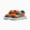 Изображение Puma Детские сандалии PUMA Evolve Sandals Kids #2: Green Moon-Orange Glo-Aquatic