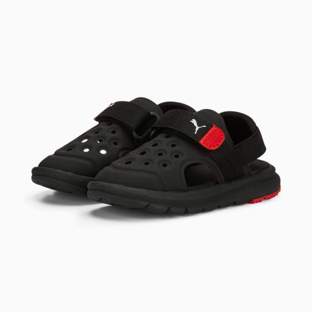 Изображение Puma Детские сандалии PUMA Evolve Alternative Closure Sandals Baby #2: PUMA Black-PUMA White-For All Time Red