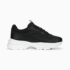 Зображення Puma Кросівки Cassia Via Sneakers Women #5: PUMA Black-PUMA White-Shadow Gray-PUMA Gold