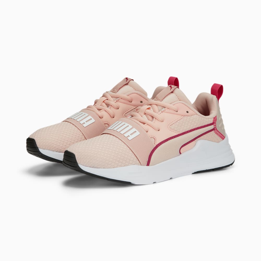 Tenis puma rosa palo top