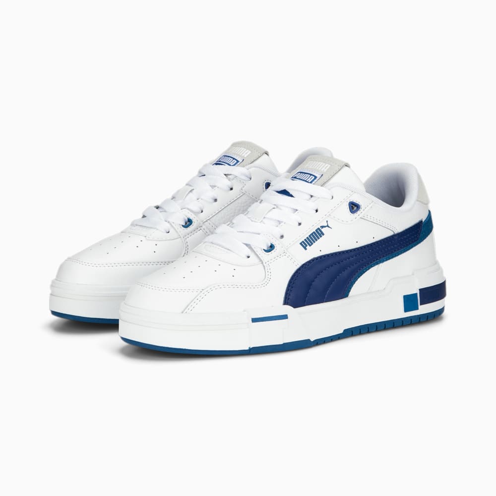 Изображение Puma Кеды CA Pro Glitch Sneakers #2: PUMA White-Lake Blue-Feather Gray