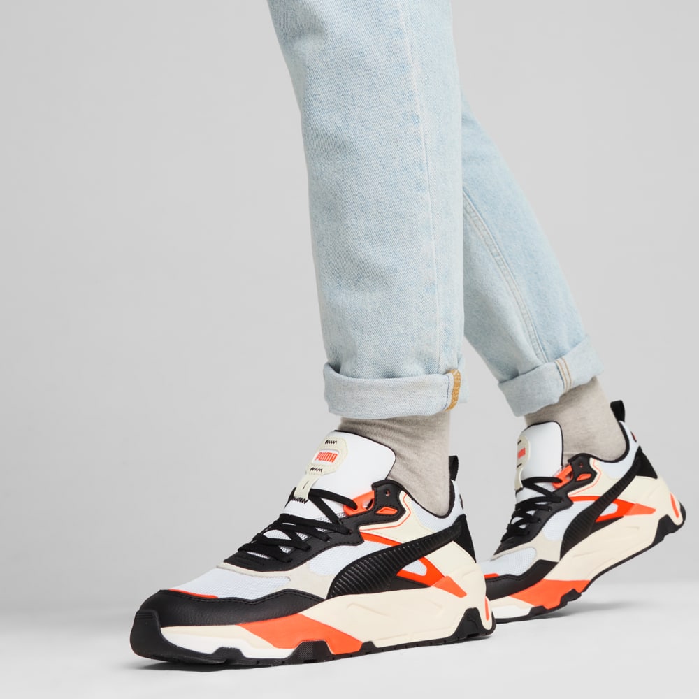 Изображение Puma Кроссовки Trinity Sneakers #2: PUMA White-PUMA Black-Warm White-Flame Flicker
