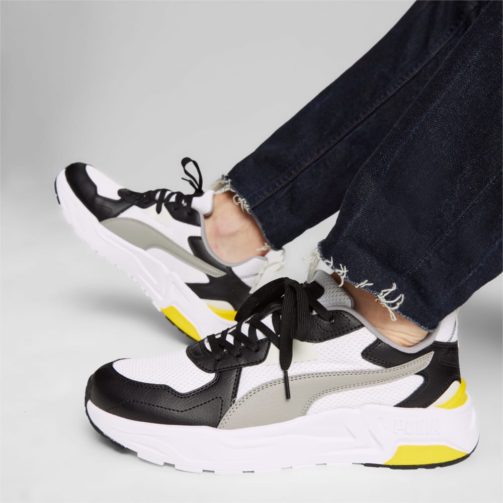 Изображение Puma Кроссовки Trinity Lite Sneakers Men #2: PUMA White-Concrete Gray-PUMA Black