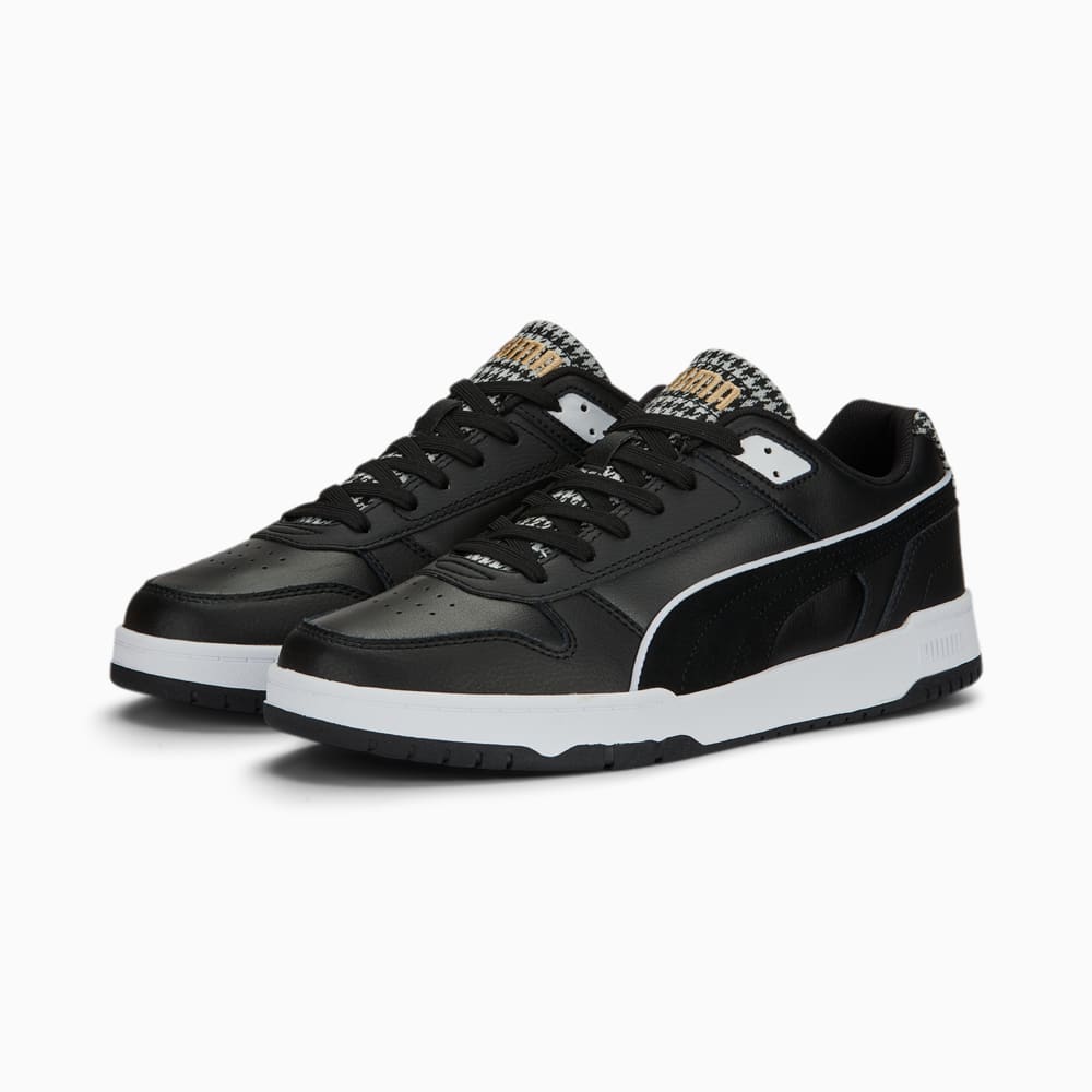 Image Puma RBD Game Low Houndstooth Sneakers #2
