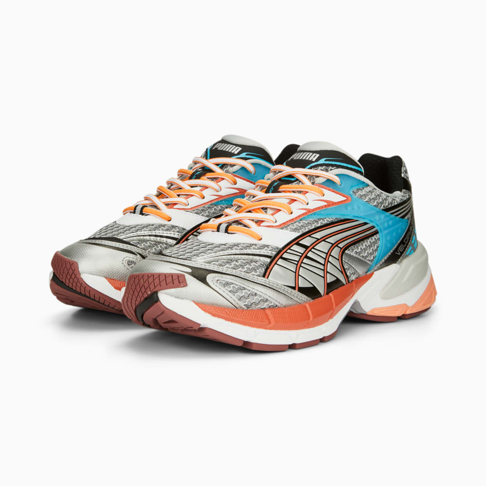 Изображение Puma Кроссовки Velophasis Phased Sneakers #2: Cool Light Gray-Chili Powder