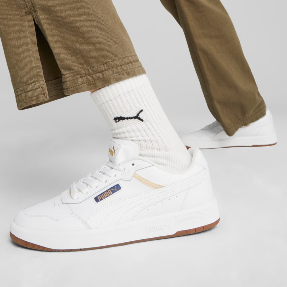 Зображення Puma Кросівки Court Ultra Sneakers #2: PUMA White-PUMA White-PUMA Gold