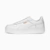 Изображение Puma Кеды Carina Street Sneakers Women #1: PUMA White-PUMA White-PUMA Gold