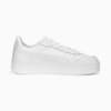 Изображение Puma Кеды Carina Street Sneakers Women #5: PUMA White-PUMA White-PUMA Gold