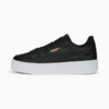 Изображение Puma Кеды Carina Street Sneakers Women #1: Puma Black-Puma Black-Rose Gold-Puma White