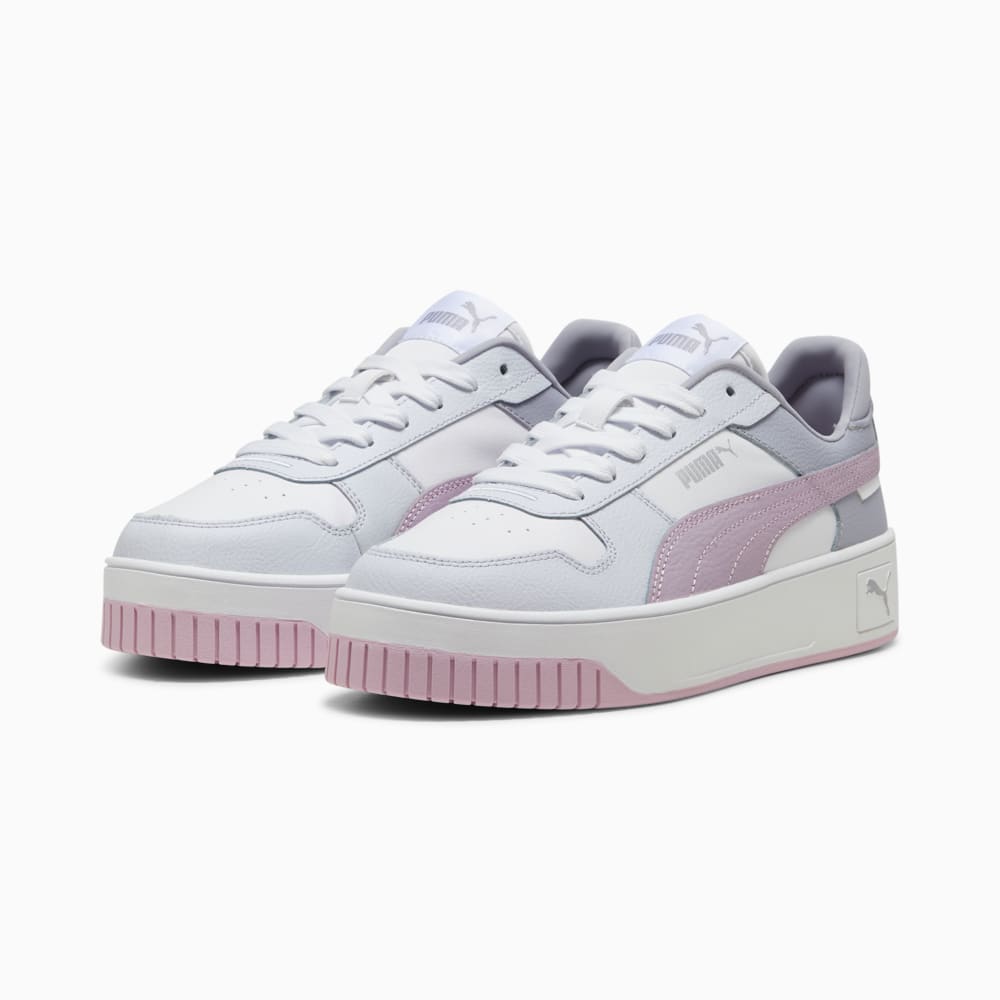 Puma carina sneaker low white silver cheap