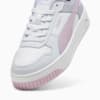 Изображение Puma Кеды Carina Street Sneakers Women #6: PUMA White-Grape Mist-PUMA Silver