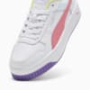 Изображение Puma Кеды Carina Street Sneakers Women #6: PUMA White-Passionfruit-PUMA Silver