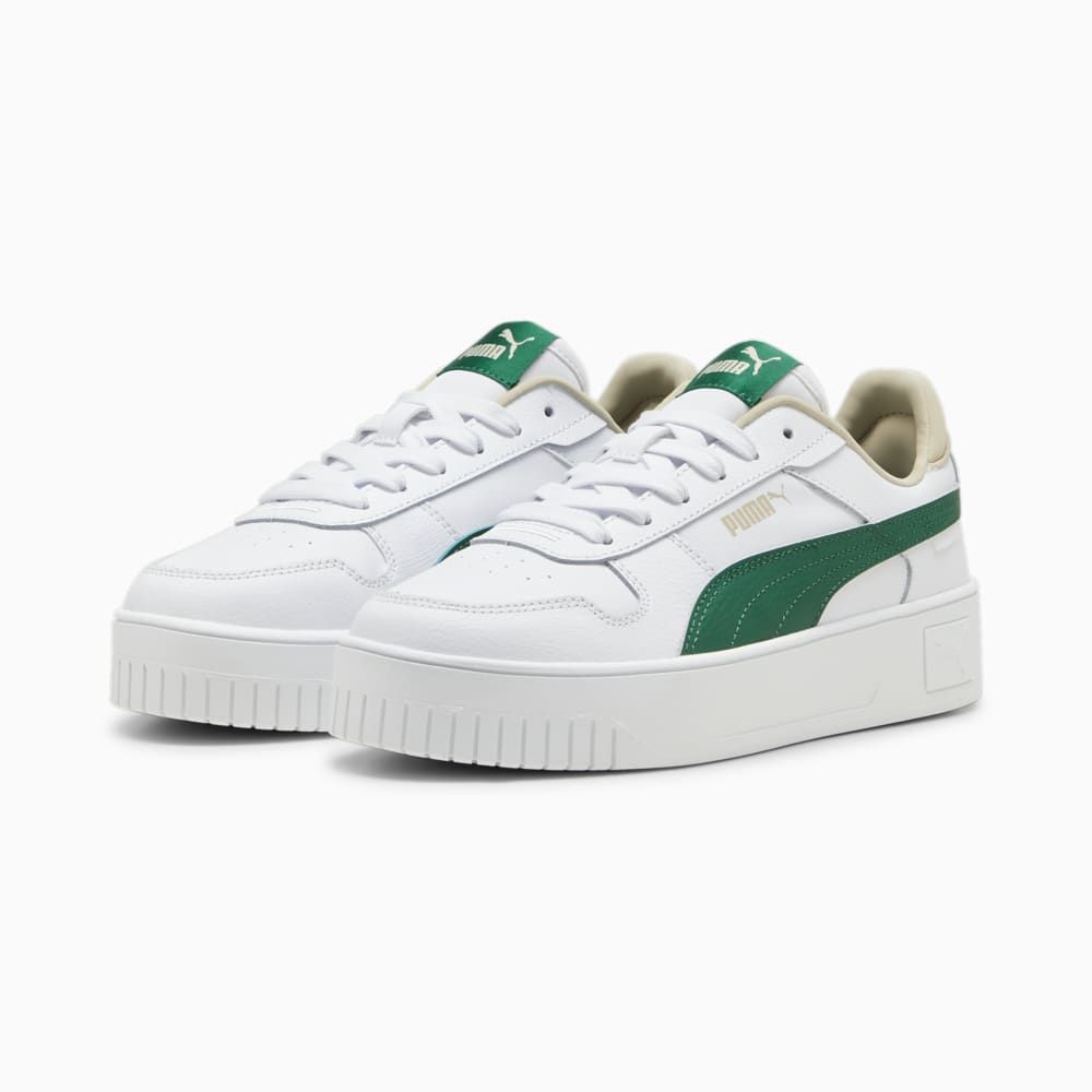 Зображення Puma Кеди Carina Street Sneakers Women #2: PUMA White-Vine-Putty