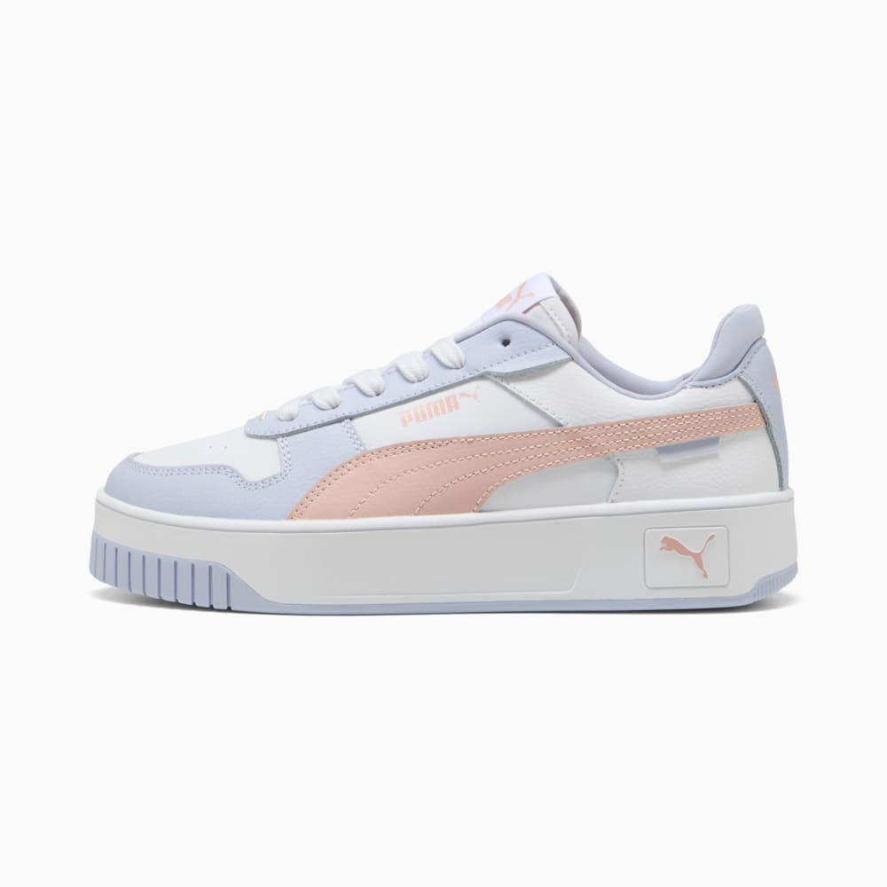 Зображення Puma Кеди Carina Street Sneakers Women #1: PUMA White-Rose Quartz-Cool Weather